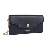 Pochette en cuir Lancaster-Donna Grace Bleu Foncé