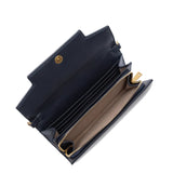 Pochette en cuir Lancaster-Donna Grace Bleu Foncé