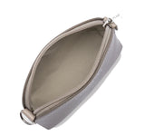 Petit porte-monnaie en cuir Lancaster-Smooth Taupe/Galet