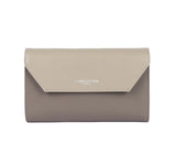 Portefeuille compagnon Lancaster-Smooth Taupe/galet
