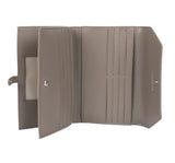 Portefeuille compagnon Lancaster-Smooth Taupe/galet