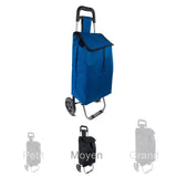 Chariot de course 2 roues – Moyen modèle extra light Bleu