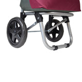 Chariot de course 2 roues – Petit modèle extra light Prune/Gris