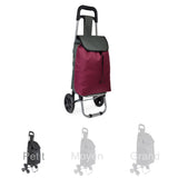 Chariot de course 2 roues – Petit modèle extra light Prune/Gris