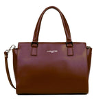 Sac à main en cuir Lancaster-Smooth Bordeaux