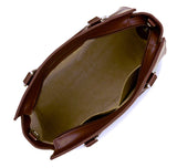 Sac à main en cuir Lancaster-Smooth Bordeaux