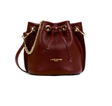Petit sac seau Lancaster-Alba Bordeaux