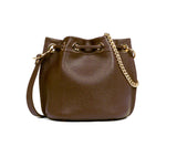 Petit sac seau Lancaster-Alba Marron