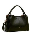 Sac à main en cuir Lancaster-Ida Noir