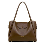 Sac cabas en cuir Lancaster-Ida Marron