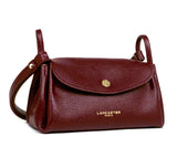 Petit sac à main en cuir Lancaster-Ida Bordeaux