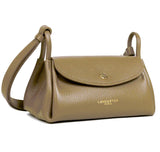 Petit sac à main en cuir Lancaster-Ida Taupe