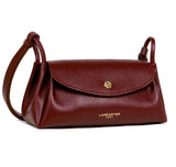 Sac à main en cuir Lancaster-Ida Bordeaux