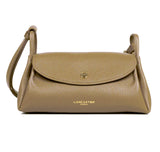 Sac à main en cuir Lancaster-Ida Taupe