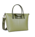 Sac cabas Lancaster Maya Double Olive