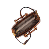 Sac à main bowling Mac Alyster Bagatelle Cognac