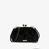 Petit sac bourse noir Lollipops-Rakita