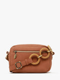 Sac à main bandoulière Héliconia Woomen coloris Marron