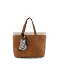Sac shopping Leia Camel