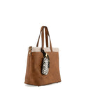 Sac shopping Leia Camel