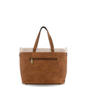 Sac shopping Leia Camel