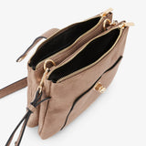 Sac à main multi poches Roselyne- Lollipops coloris Taupe