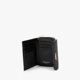 Petit portefeuille Petula noir – Compact et tendance