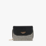 Petit portefeuille Petula noir – Compact et tendance