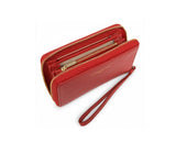 Dune Lancaster Zipped Wallet 129-17 Red