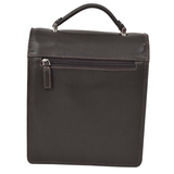 Sacoche à fermoir en cuir Homme Katana 69117