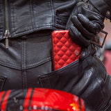 Guilted Button Wallet OGON