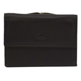 Porte-monnaie à fermoir en cuir Katana 553011