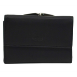 Porte-monnaie à fermoir en cuir Katana 553011