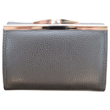 Porte-monnaie à fermoir en cuir Katana 953011