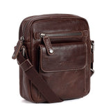 Men's leather bag-Santiago-Wylson Paris-W8192-4