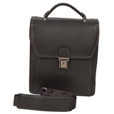 Sacoche à fermoir en cuir Homme Katana 69317