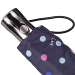 X-TRA Solid Women's Umbrella Isotoner 09406 Polka Dots Hello