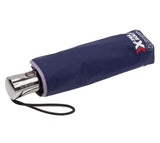 Parapluie Alpha X-TRA Solide Isotoner Marine Liseré Foncé