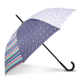 Cane Umbrella X-TRA Dry Isotoner 09457 Floral Patchwork