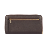 Portefeuille zippé Dune Marron Lancaster