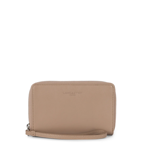 Portefeuille zippé Paris PM Lancaster 131-025 Galet Foncé