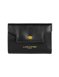 Petit portefeuille en cuir Lancaster-Donna Grace Noir