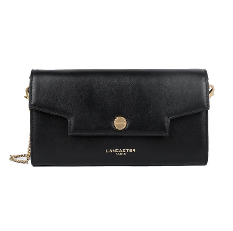 Pochette en cuir Lancaster-Donna Grace Noir