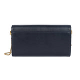 Pochette en cuir Lancaster-Donna Grace Bleu Foncé