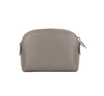 Petit porte-monnaie en cuir Lancaster-Smooth Taupe/Galet