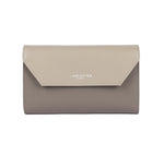 Portefeuille compagnon Lancaster-Smooth Taupe/galet