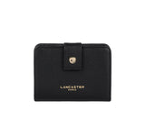 Petit portefeuille Milano Ana Lancaster Noir