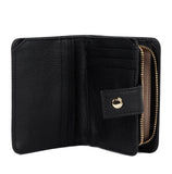 Petit portefeuille Milano Ana Lancaster Noir