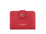 Petit portefeuille Milano Ana Lancaster Rouge