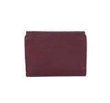 Petit portefeuille en cuir Lancaster-Foulonné PM Bordeaux